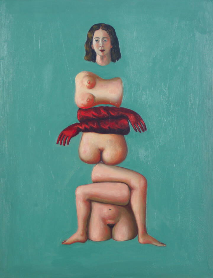 PAOLA GANDOLFI - 'Esercizi di equilibrio' 2001