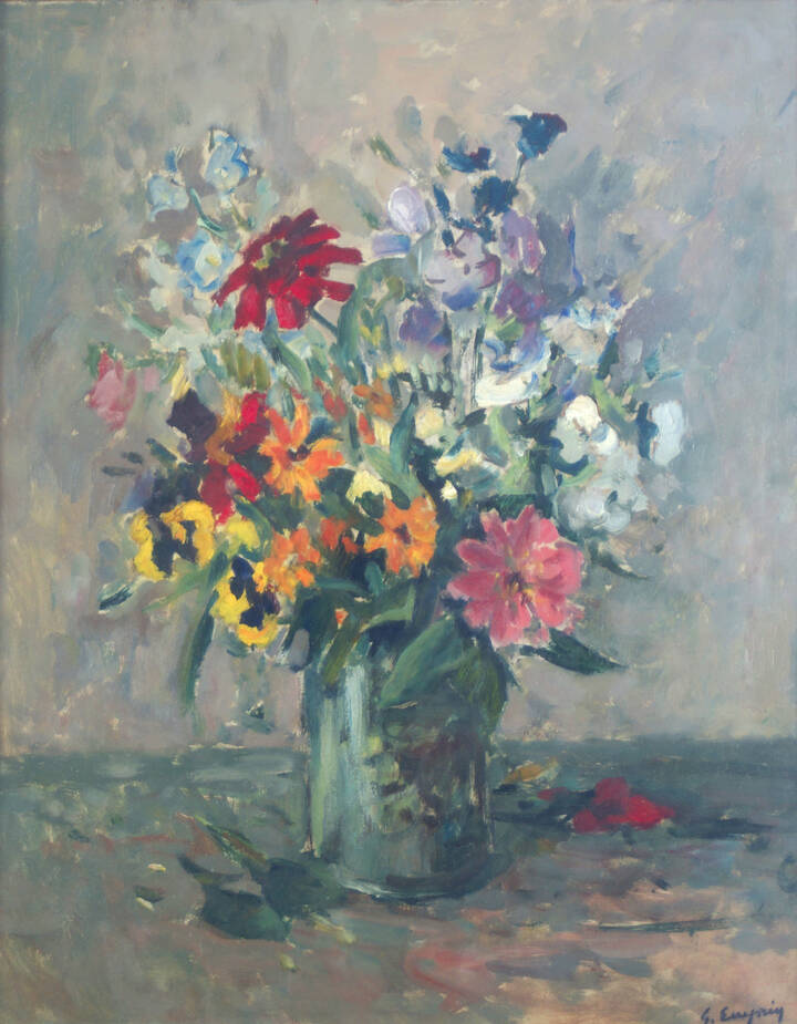 GIULIANO EMPRIN - 'Vaso di fiori'