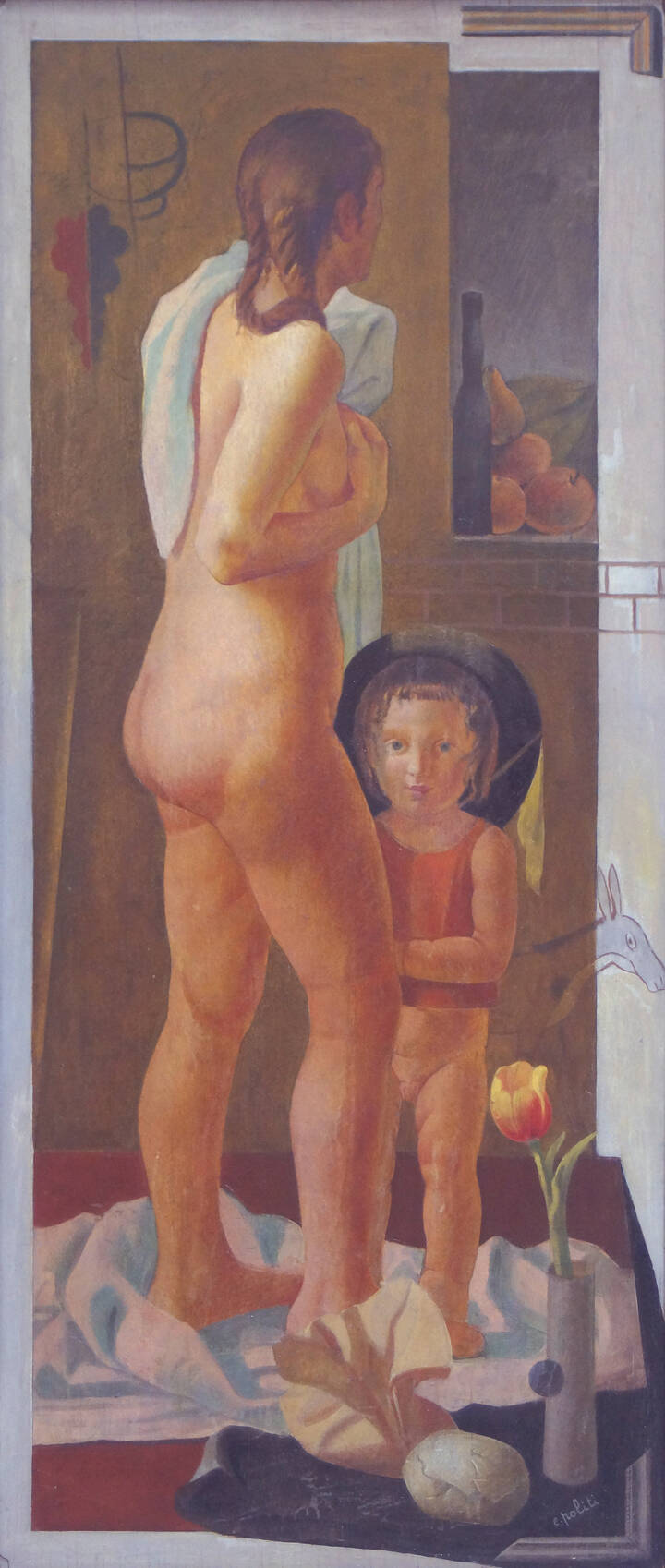 ERMANNO POLITI - 'Giornata di pioggia' 1935