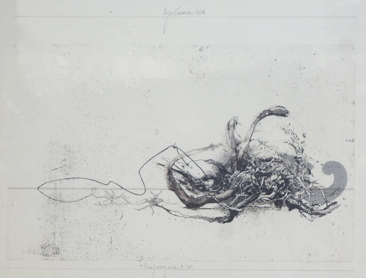 SERGIO SARONI - 'Composizione' 1973