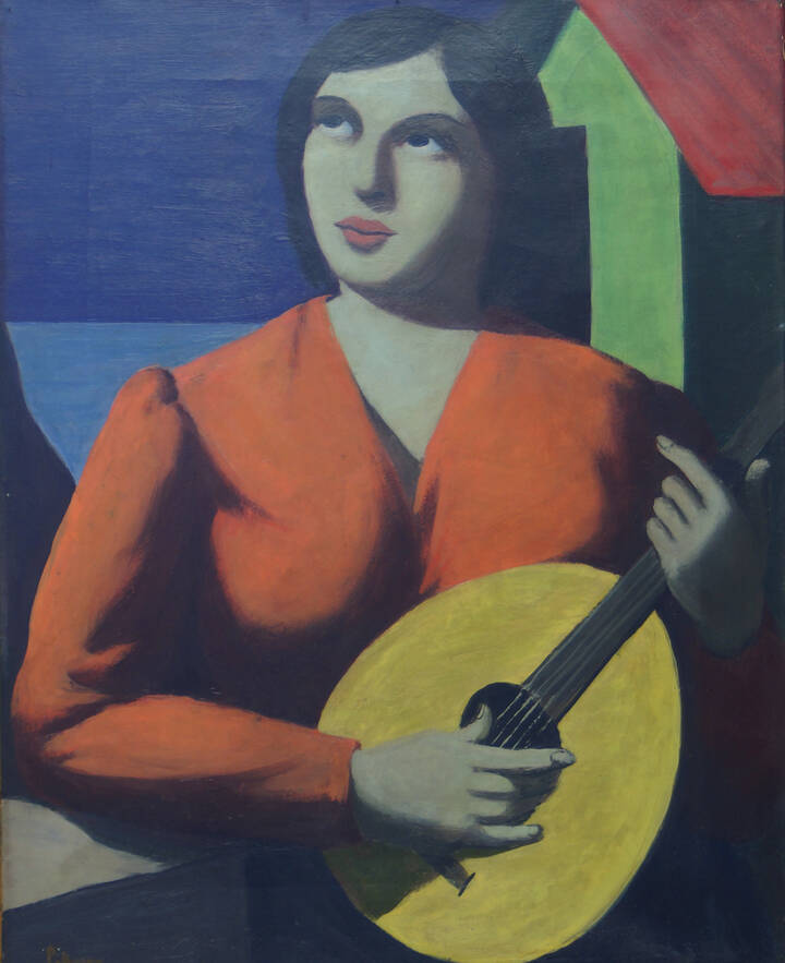 POMPEO BORRA - 'La mandolinista'