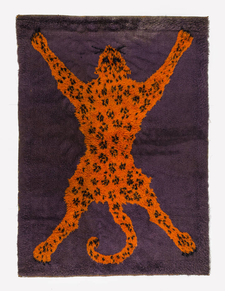  ROBERTO GABETTI, AIMARO ISOLA, GUIDO DROCCO - Tapipardo Arazzo/Tappeto della serie Tapizoo