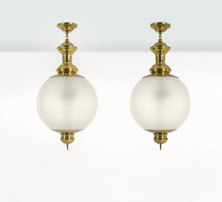 LUIGI CACCIA DOMINIONI - Coppia di lampadari mod. LS1