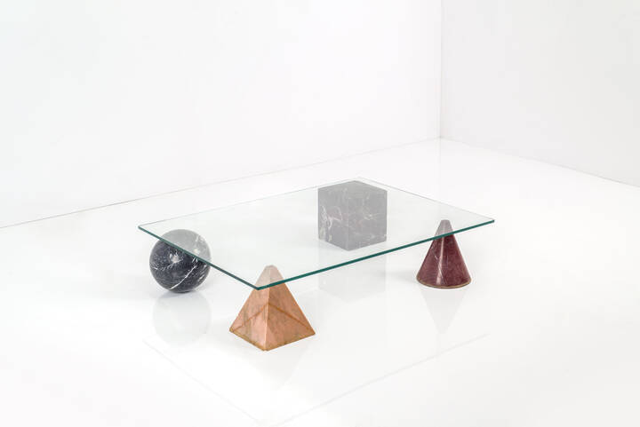 MASSIMO VIGNELLI - Tavolino mod. Metafora