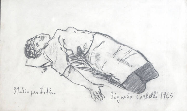 EDGARDO CORBELLI - 'Studio per Lilli' 1965
