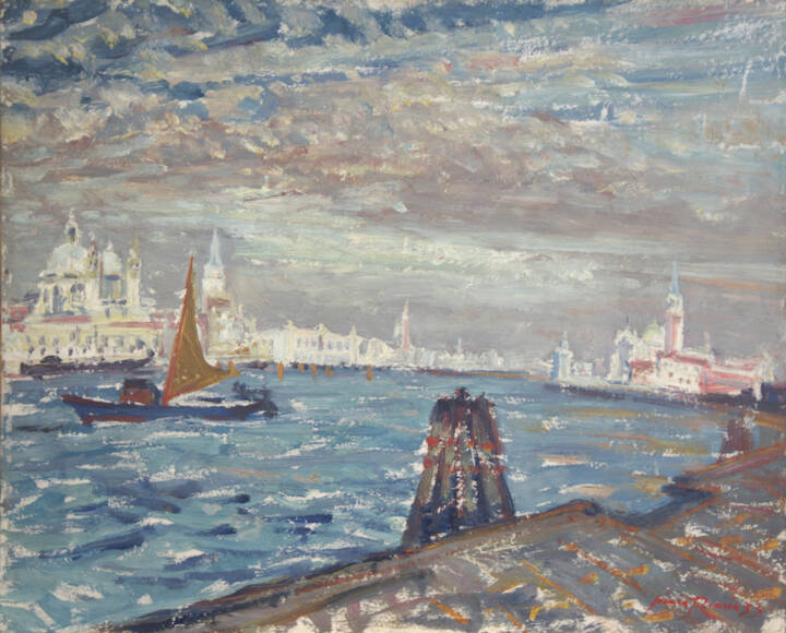 PINO ROASIO - 'Brezza sulla laguna' 1953
