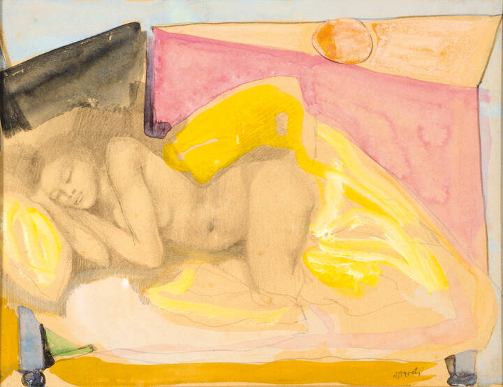 UGO ATTARDI - 'Nudo femminile'