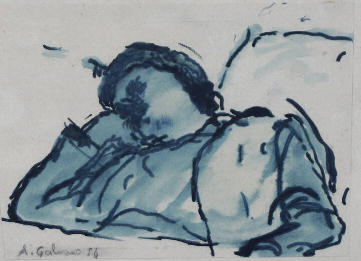 ALBINO GALVANO - 'Figura' 1956