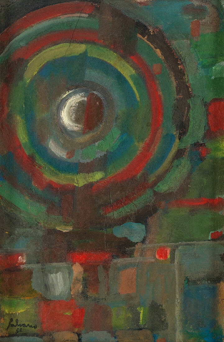 ALBINO GALVANO - 'Senza titolo' 1952