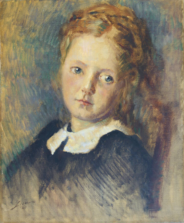 MARIO LISA - 'Bimba dai capelli rossi' 1947