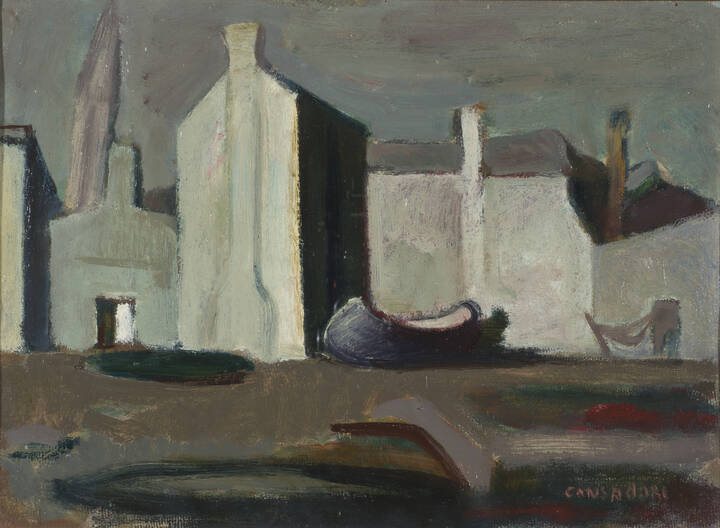 SILVIO CONSADORI - 'Paesaggio' fine anni '930