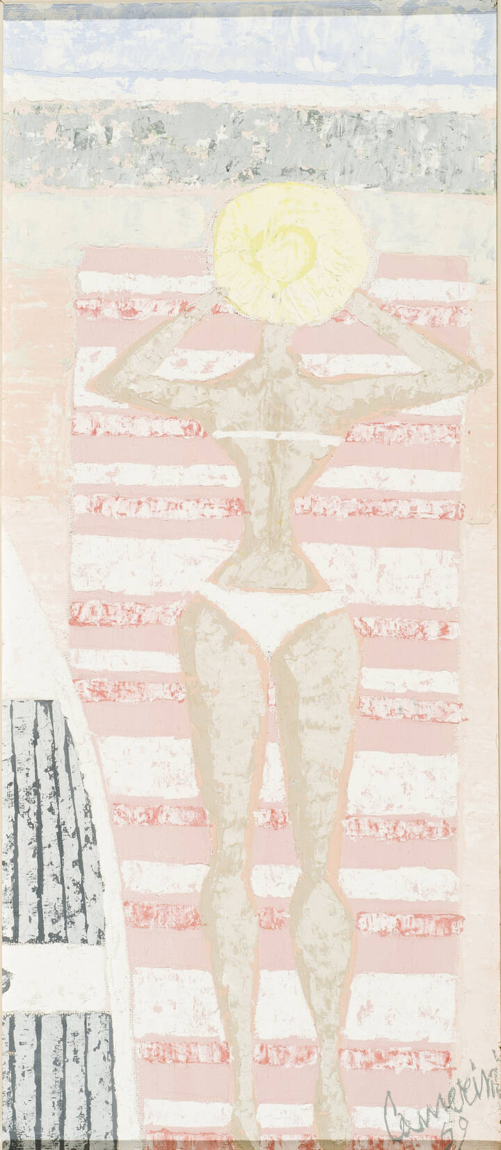 LAMBERTO CAMERINI - 'Testa di sole' 1959