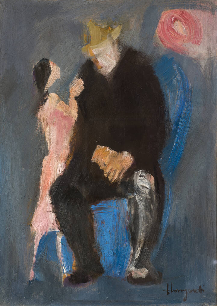 TRENTO LONGARETTI - 'Vecchio e giovane' 