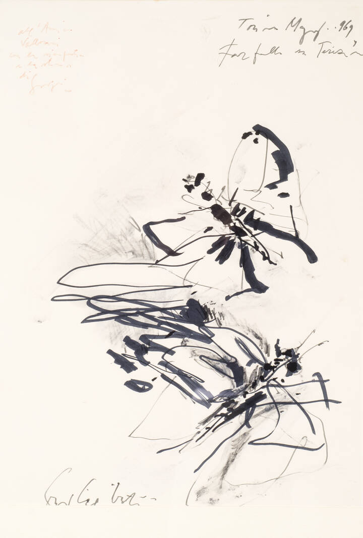 GIORGIO CELIBERTI - 'Farfalle (...)' Maggio '969