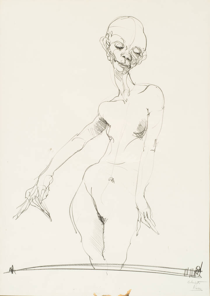 ENRICO COLOMBOTTO ROSSO - 'Senza titolo'