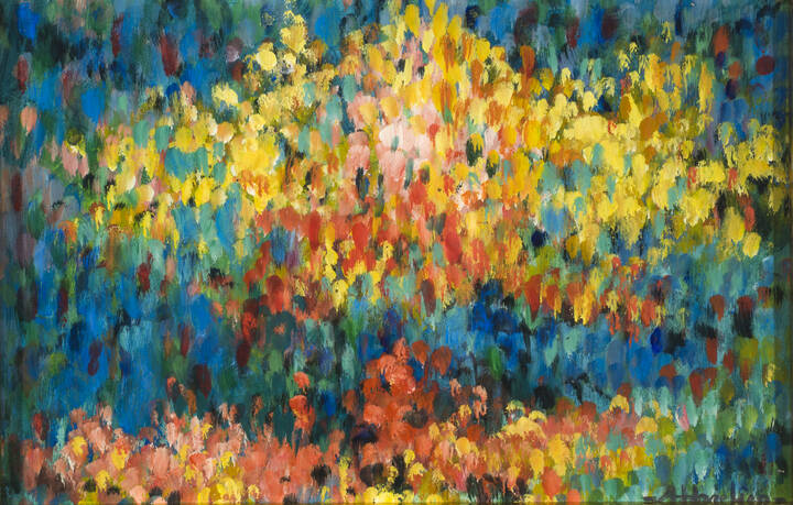 ETTORE FICO - 'Giardino' anni '980