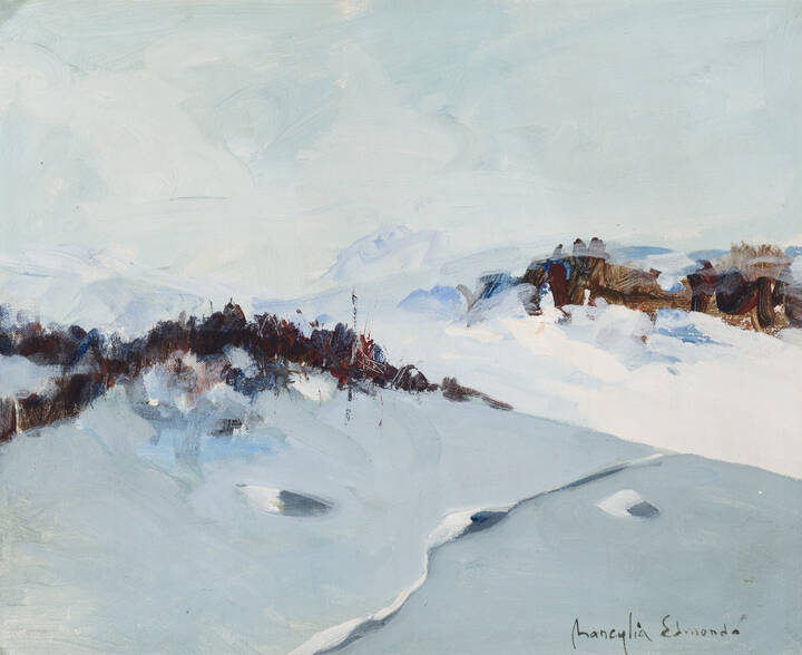 EDMONDO MANEGLIA - 'Nevicata' 