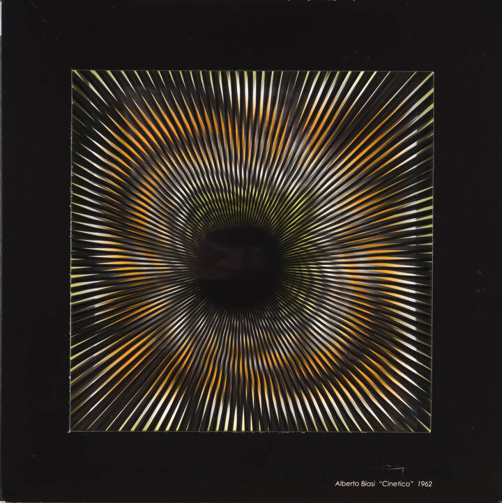 ALBERTO BIASI - 'Cinetico' 1962