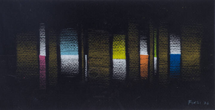 ENNIO FINZI - 'Senza titolo' 1976