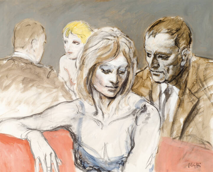 ALBERTO SUGHI - 'Incontro al bar'
