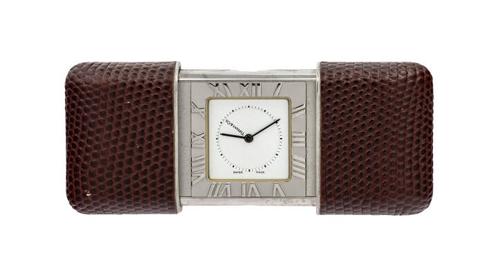 TIFFANY & CO. - Sveglietta da viaggio tipo 'Ermeto', serie recente