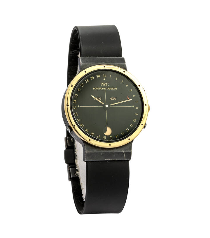 IWC - Triplo calendario, modello 'Porsche Design', anni '80