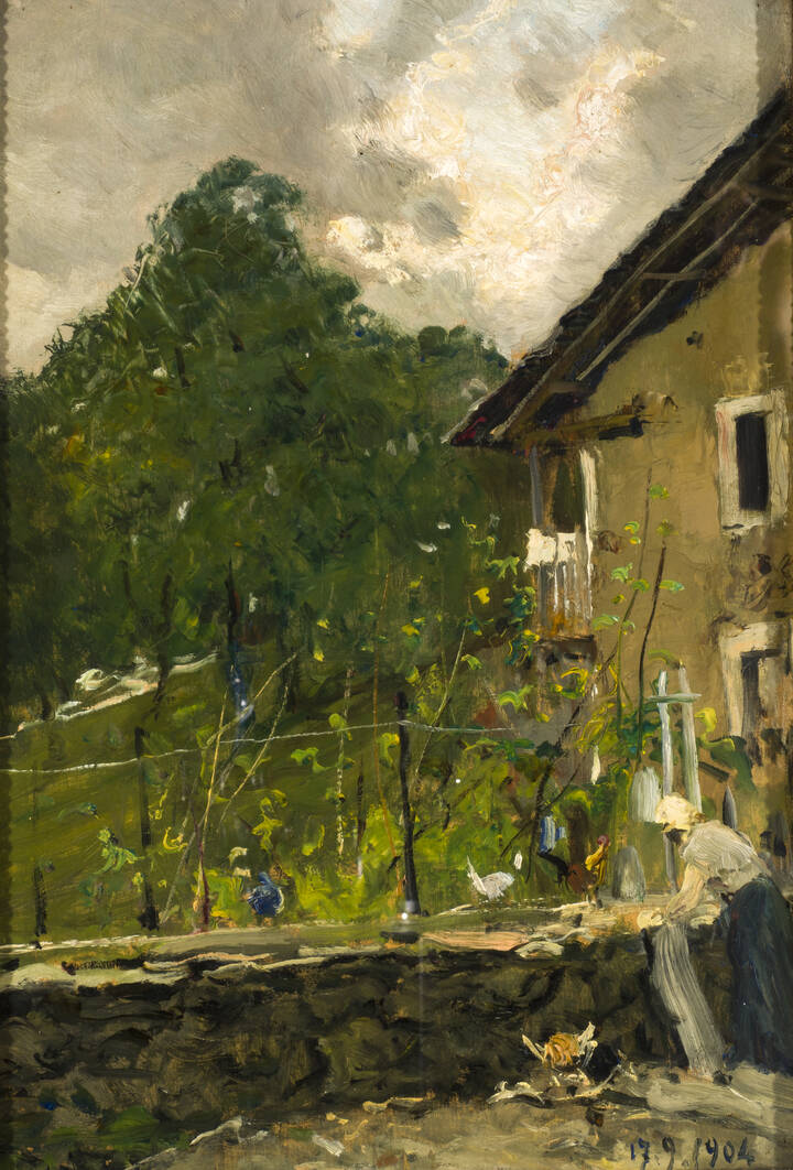 LORENZO DELLEANI - 'Vita rustica' 17.9.1904