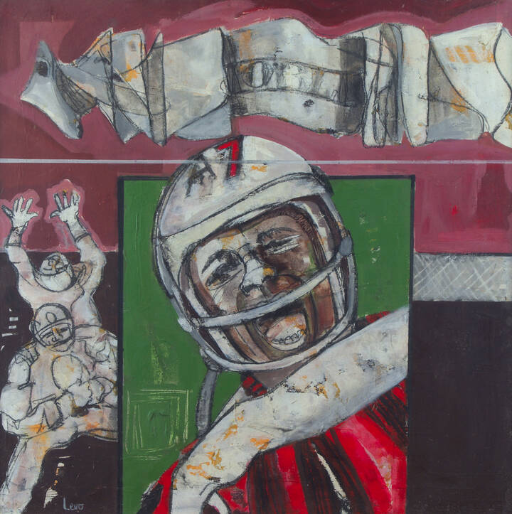 ALFREDO LEVO - 'Domenica di tensione' 1978