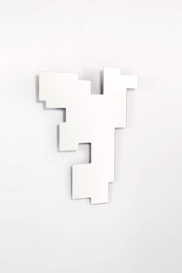 PIERO LISSONI - Specchio della serie Space Invaders