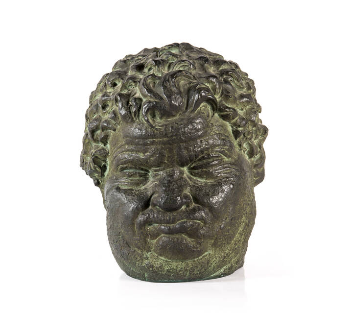 GAETANO MARTINEZ - 'Testa bofonchiante' 1925