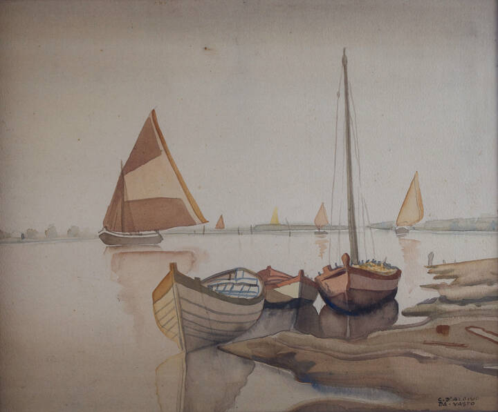 CARLO D'ALOISIO DE VASTO - 'Sul fiume' 