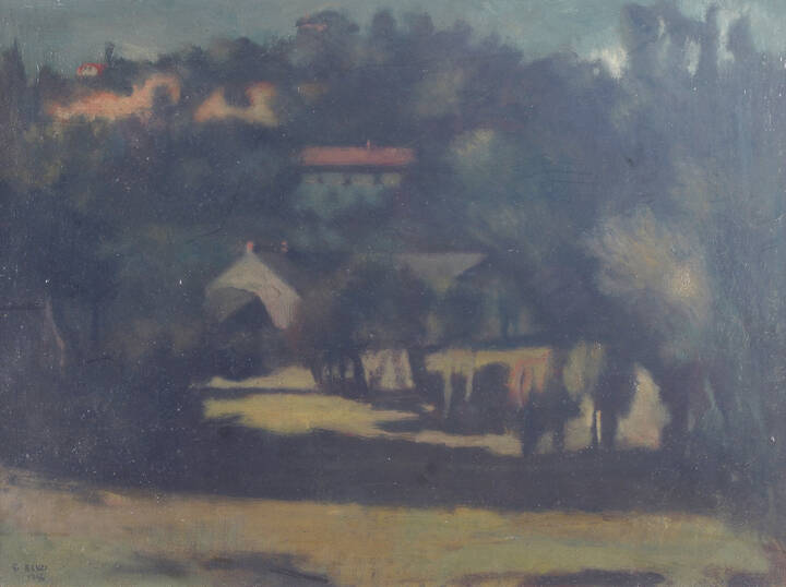 GIULIO BENZI - 'Paesaggio' 1946