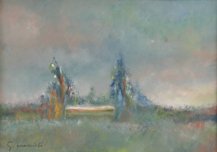 GIOVANNI OMICCIOLI - 'Paesaggio'