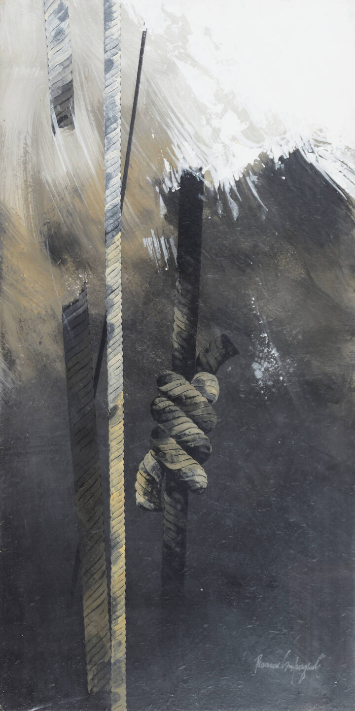 ROMANO CAMPAGNOLI - 'Mareggiata' 1975