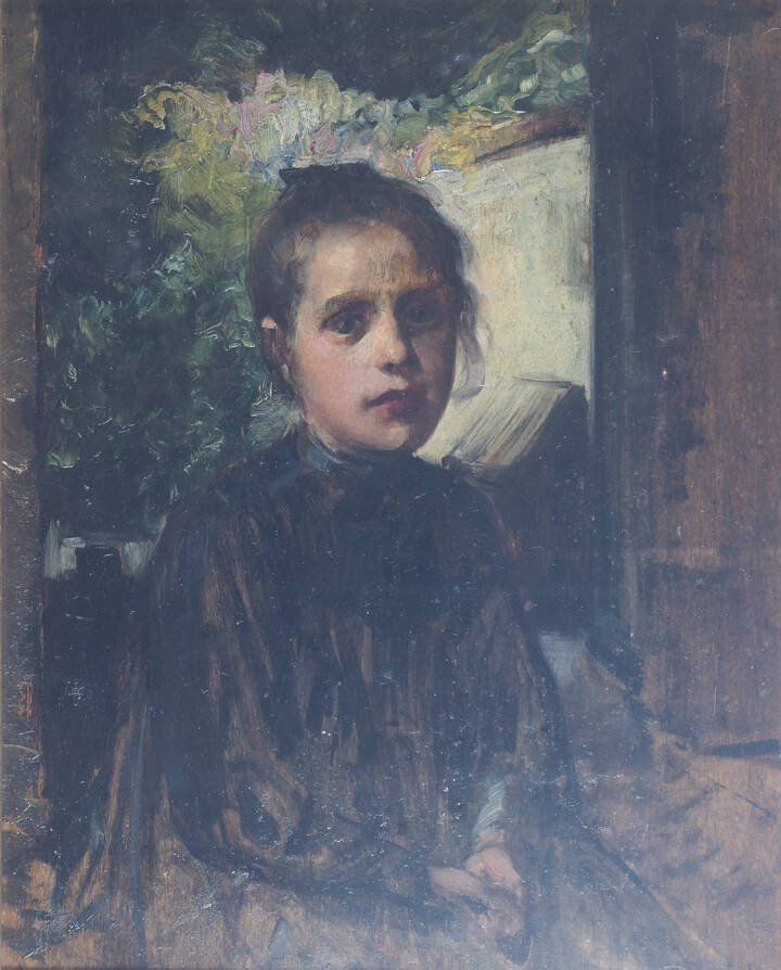 MARIO BERTOLA - 'Contadina di Reaglie'