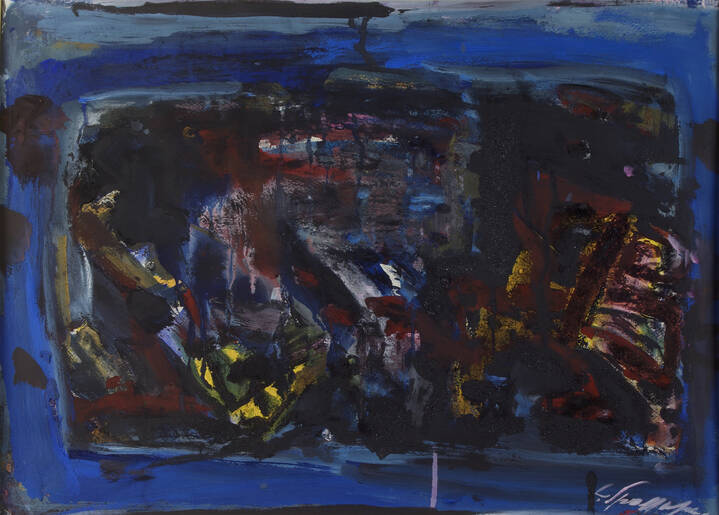 LUIGI SPAZZAPAN - 'Composizione' 1958