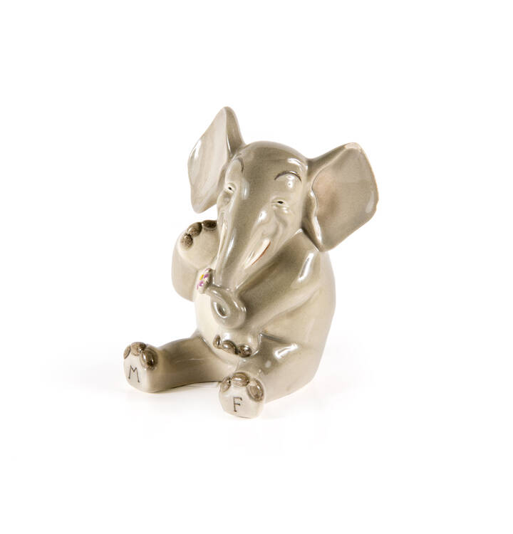 LENCI TORINO - 'Elefantino seduto'