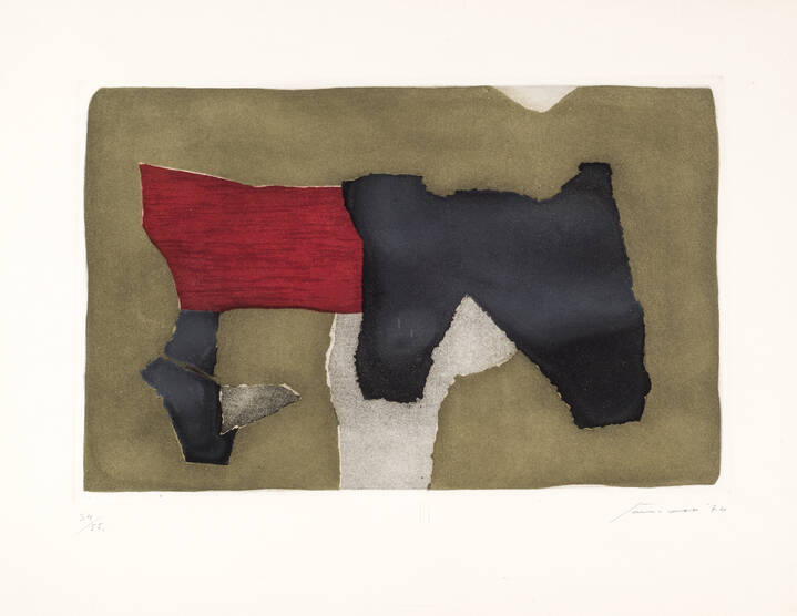 GIUSEPPE SANTOMASO - 'Senza titolo' 1974