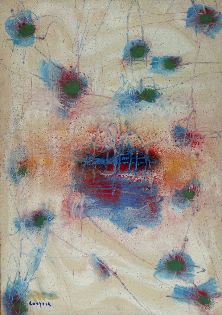 ANTONIO CORPORA - 'Composizione' 1961
