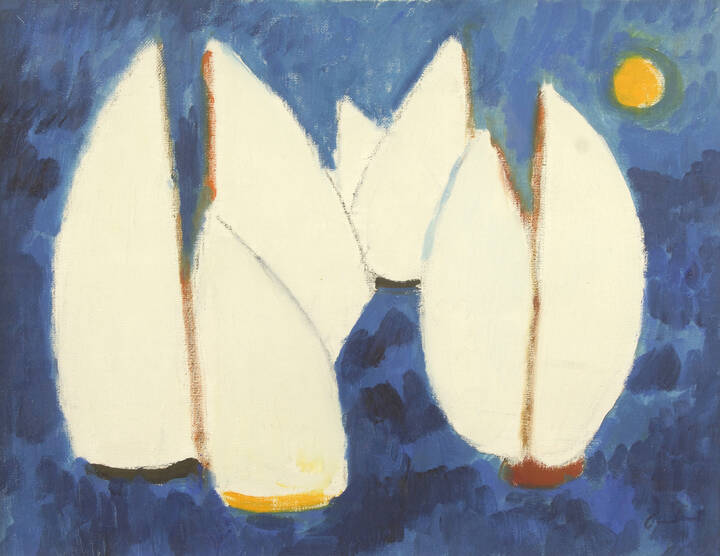 ENRICO PAULUCCI - 'Le vele' 1985