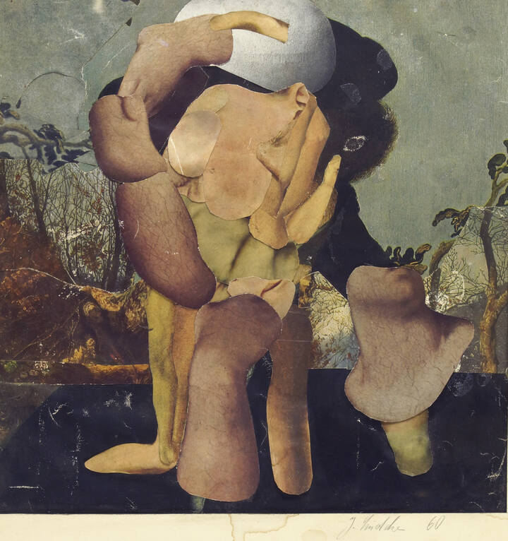 JOACHIM LUDCKE - 'Senza titolo' 1960