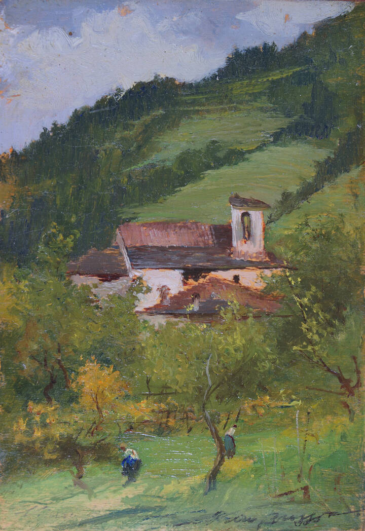 MARIO BROGGI - 'Chiesa di campagna'