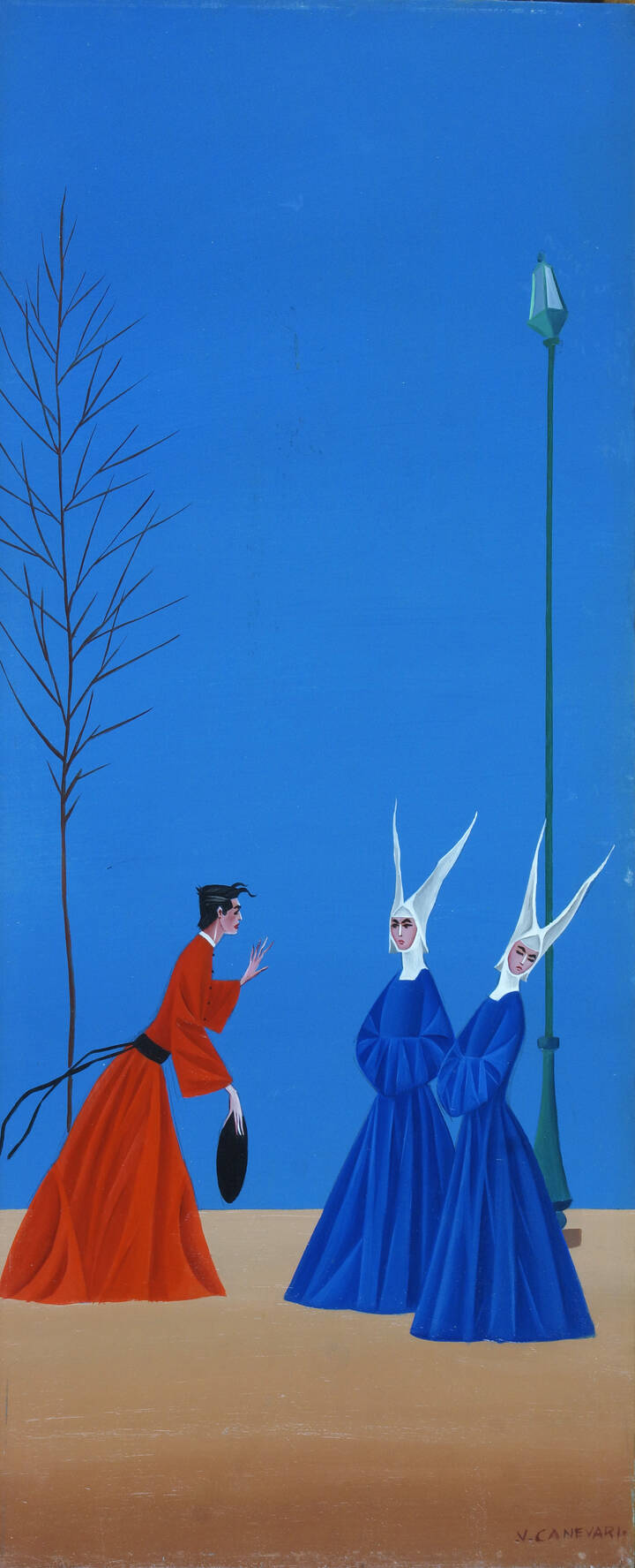 ANGELO CANEVARI - 'Incontro in strada'