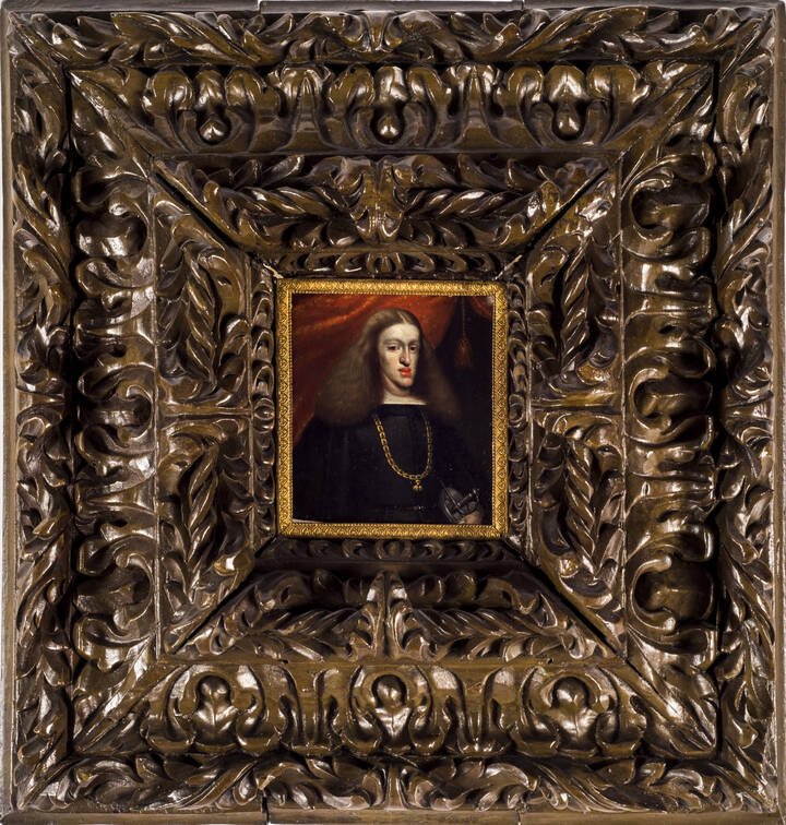 PITTORE ANONIMO DEL XVII SECOLO  - 'Ritratto di Carlo II di Spagna'