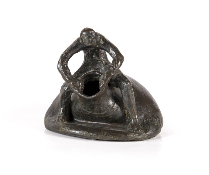 SCULTORE NON IDENTIFICATO - 'Vasaio' 1974