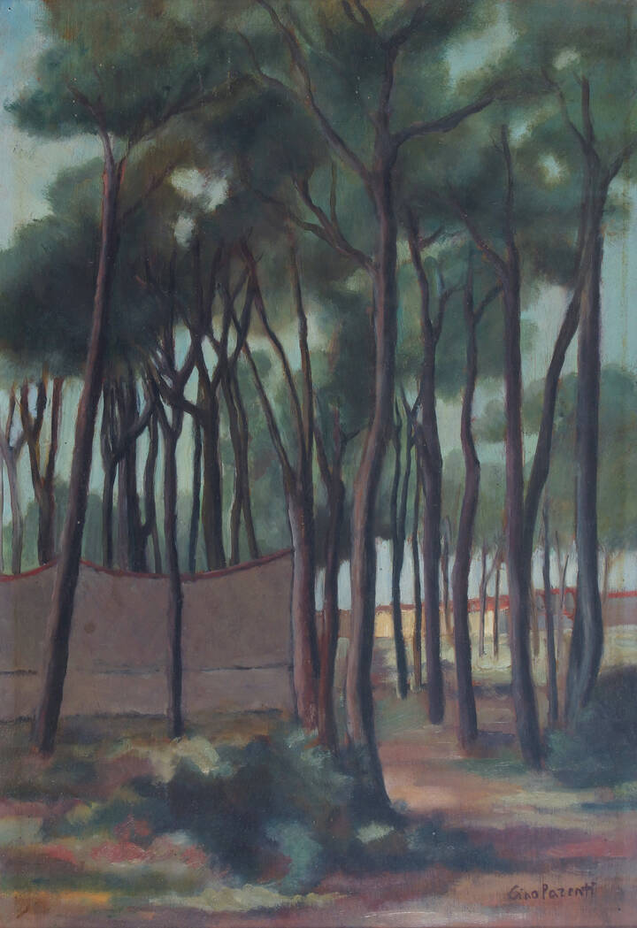 GINO PARENTI - 'Pineta toscana'