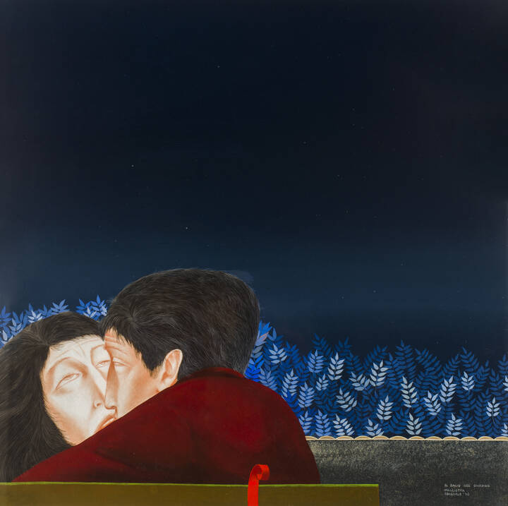 GIOVANNI MACCIOTTA - 'Il bacio nel giardino' Coassolo 1970