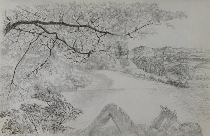 ABACUC (Silvano Gilardi) - 'Bucolica. Suonatore di flauto' 1977