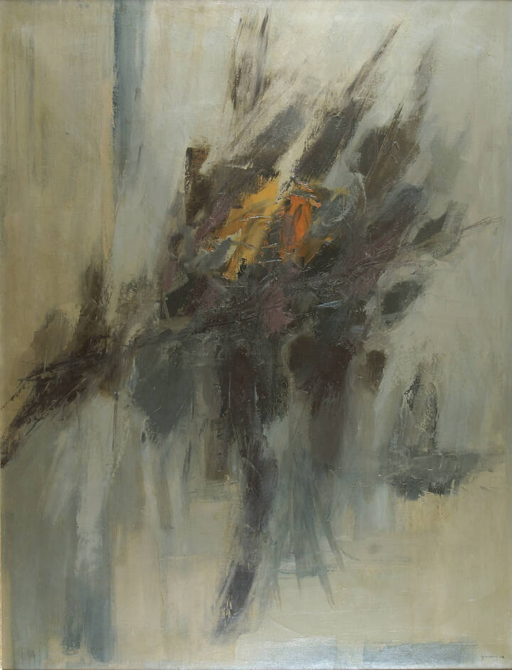 GIUSEPPE AJMONE - 'Fiori' 1962