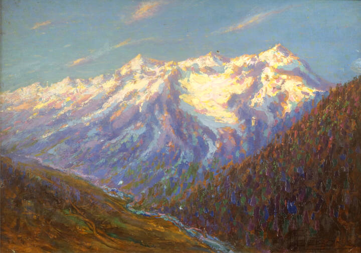 ALFREDO BEISONE - 'La Grande Roche' 1928